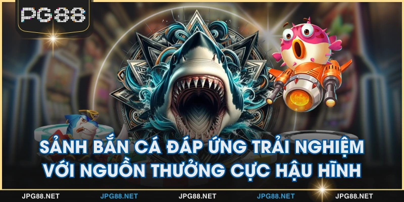 Sảnh bắn cá đáp ứng trải nghiệm với nguồn thưởng cực hậu hĩnh