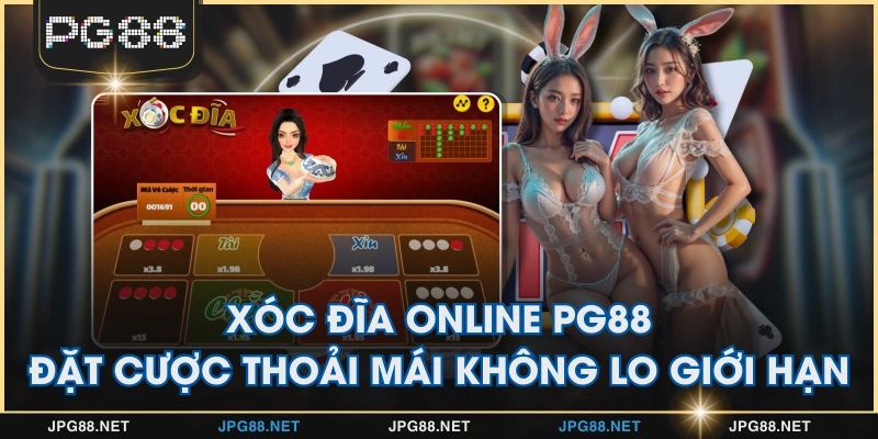 Xóc Đĩa Online PG88 - Đặt Cược Thoải Mái Không Lo Giới Hạn